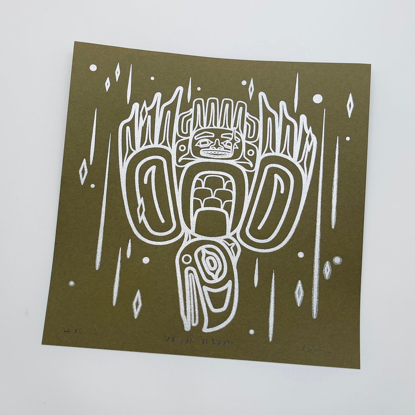 Crashing in Beauty - print