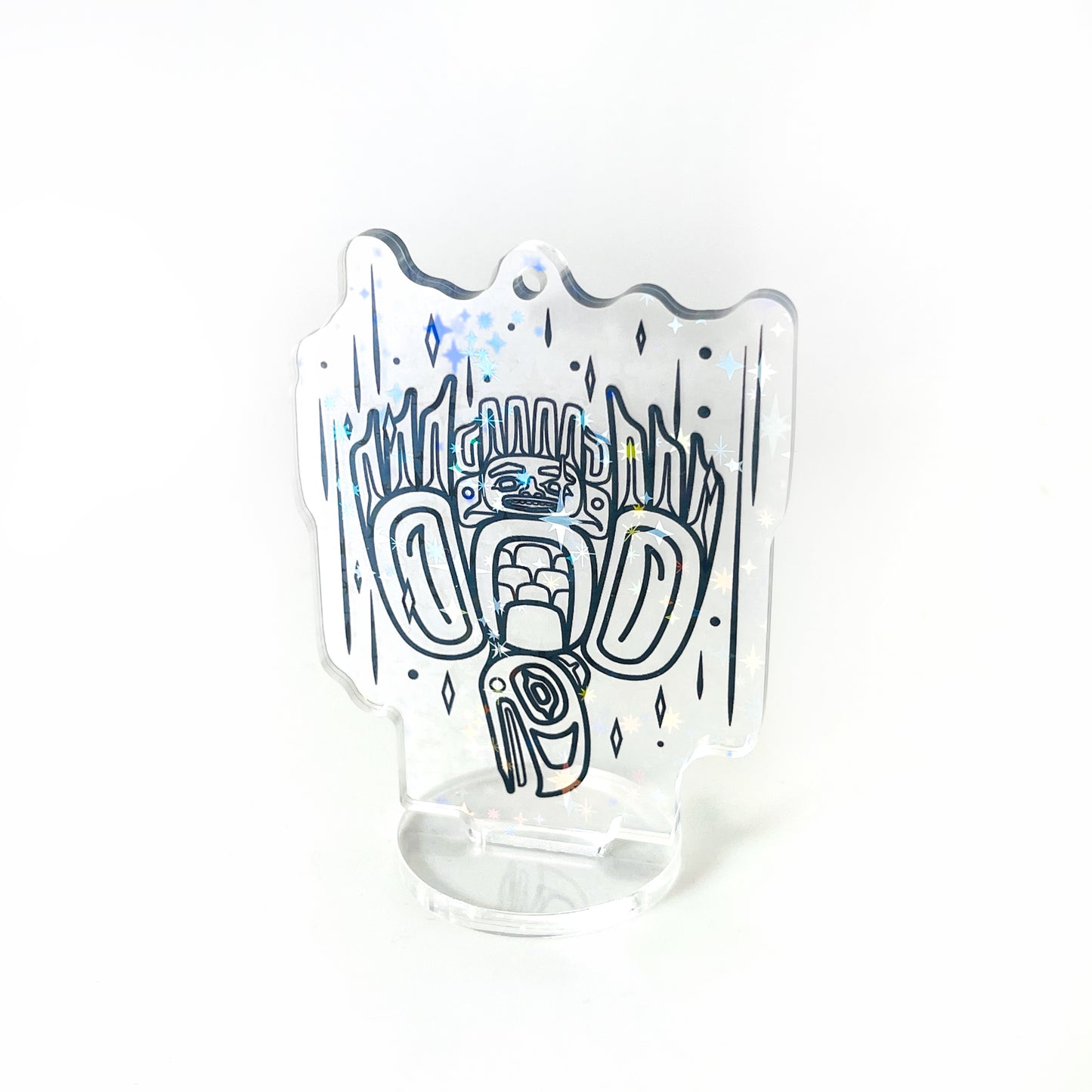 Crashing in Beauty - Standee / Keychain - prototypes