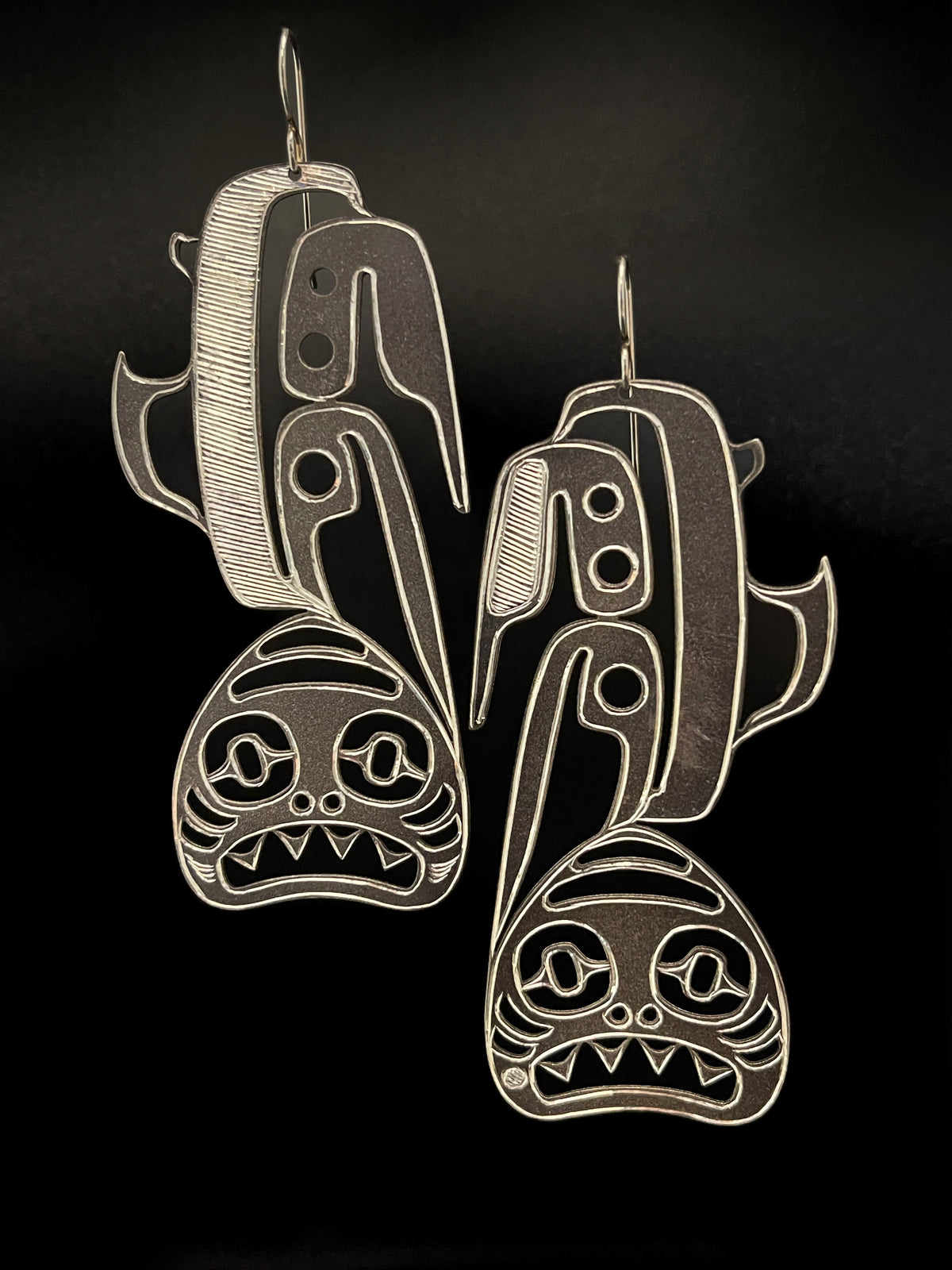 Kinetic Fin (Shark) - Earrings