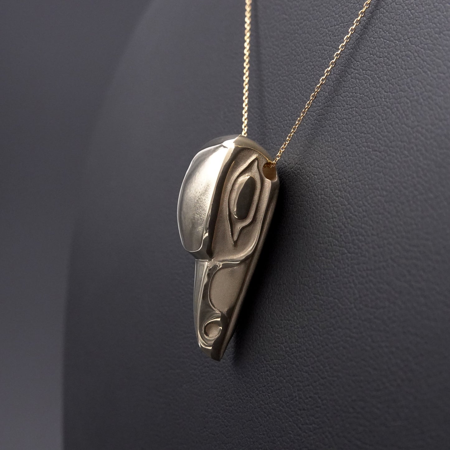 Raven Head Pendant