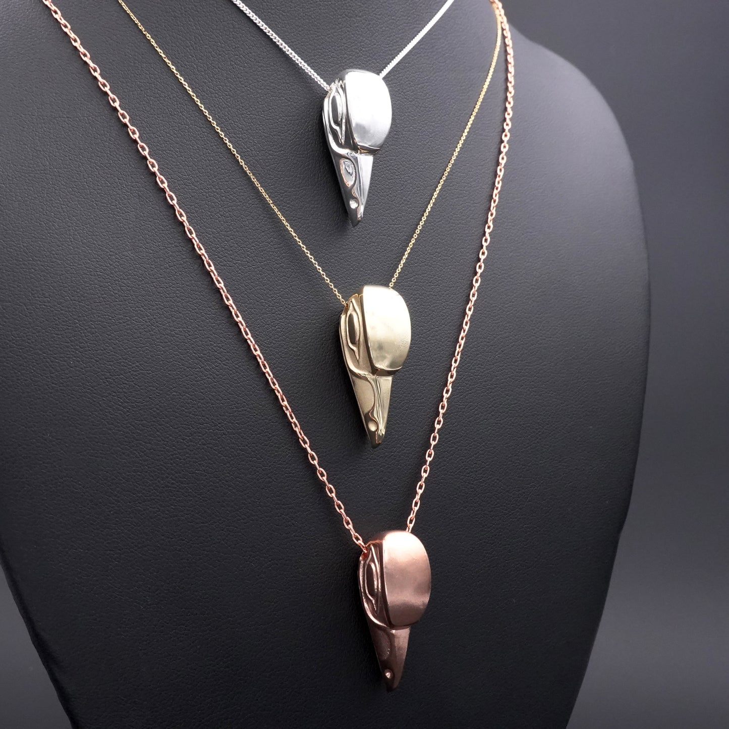 Raven Head Pendant