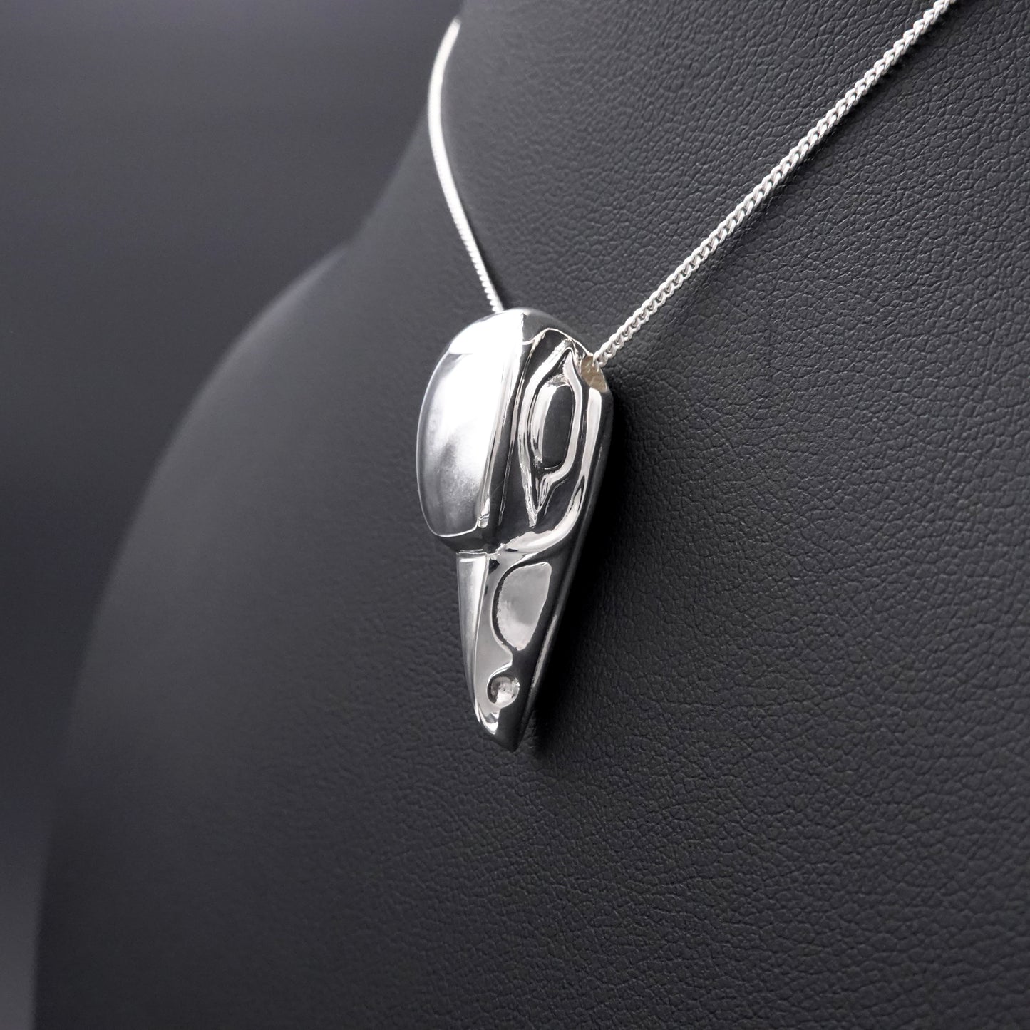 Raven Head Pendant
