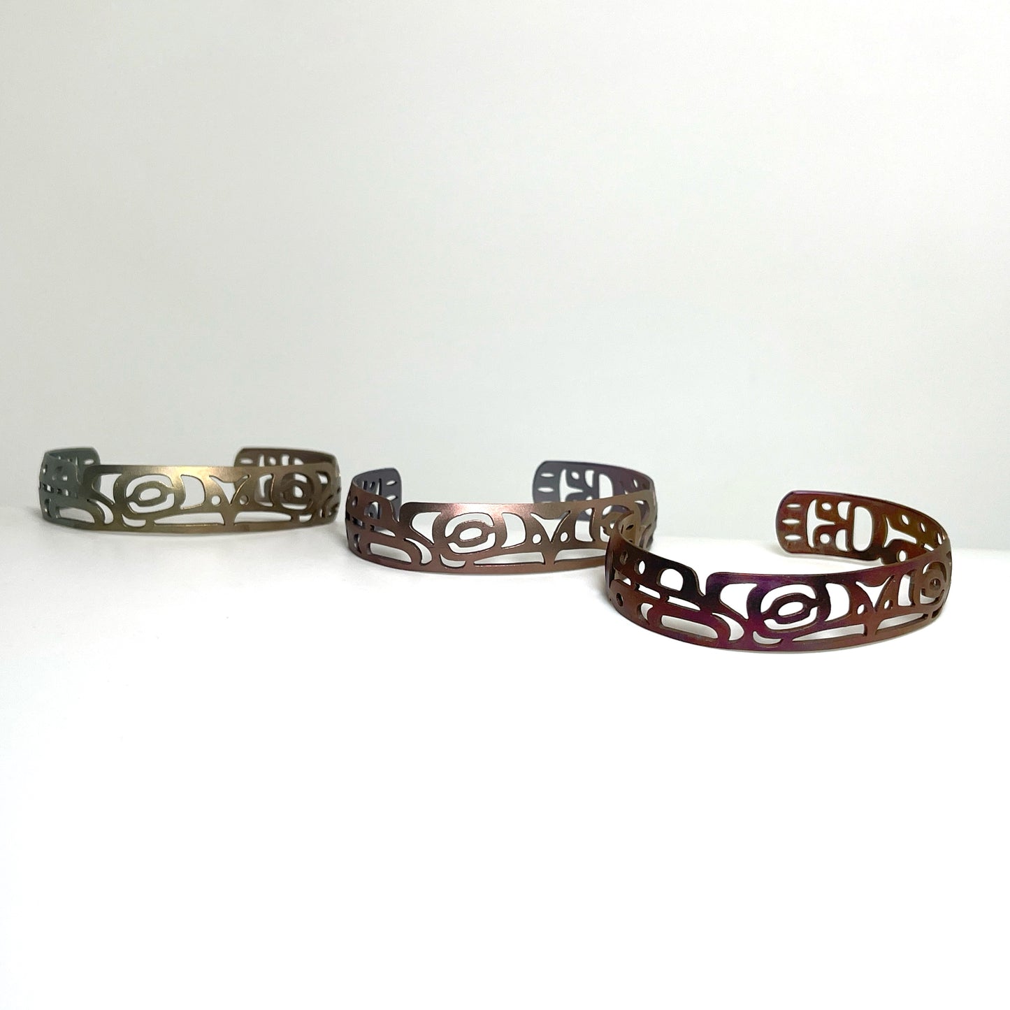 Raven Bracelet - Anodized Titanium