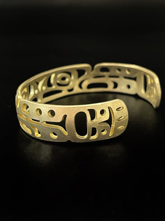 Raven Bracelet - brass