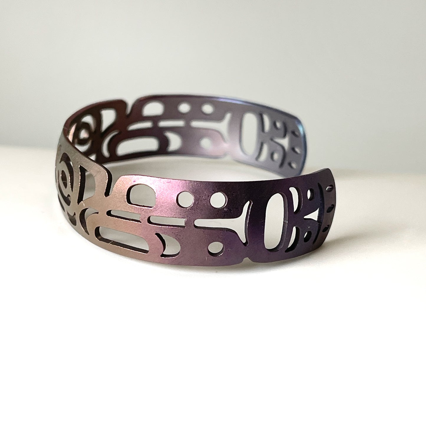 Raven Bracelet - Anodized Titanium