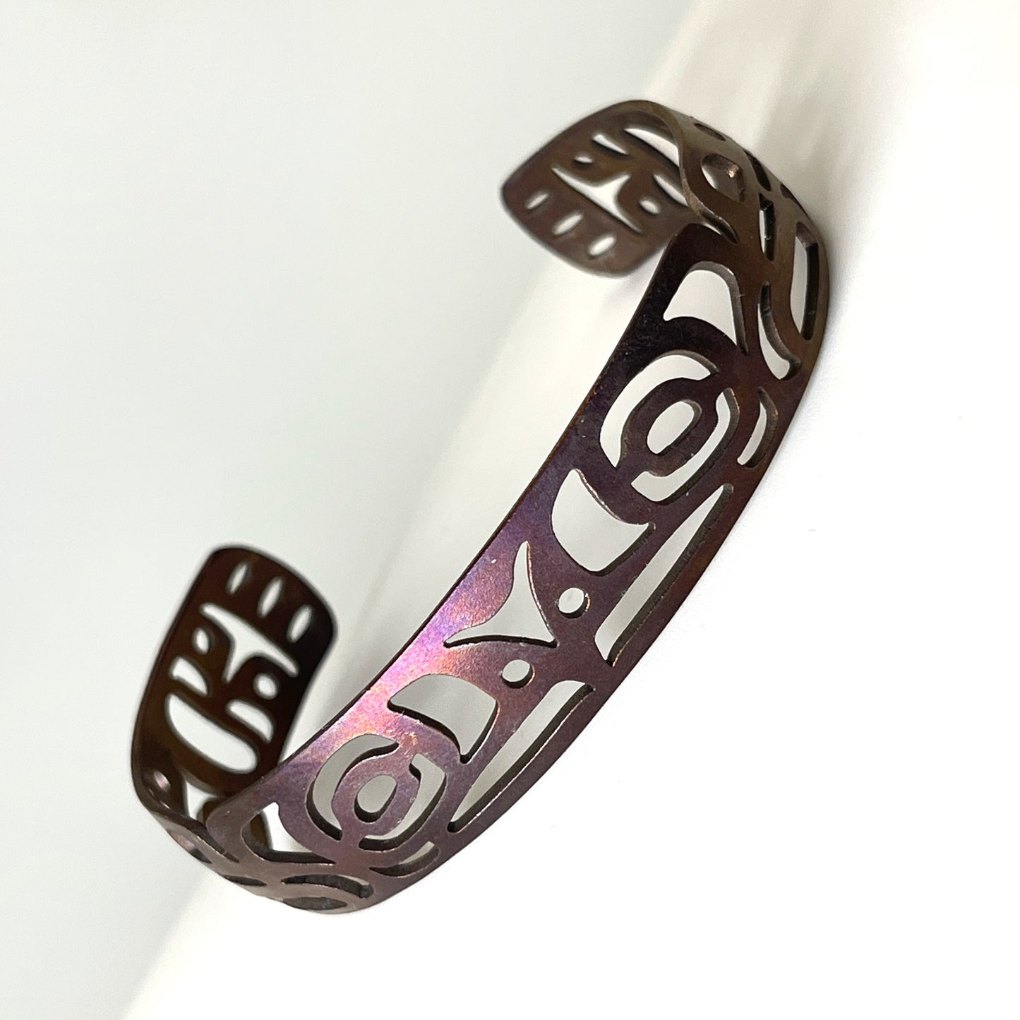 Raven Bracelet - Anodized Titanium