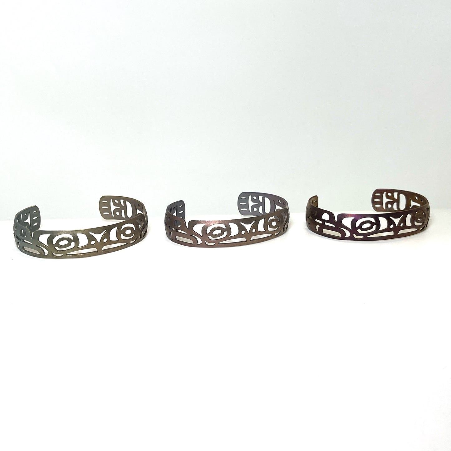 Raven Bracelet - Anodized Titanium
