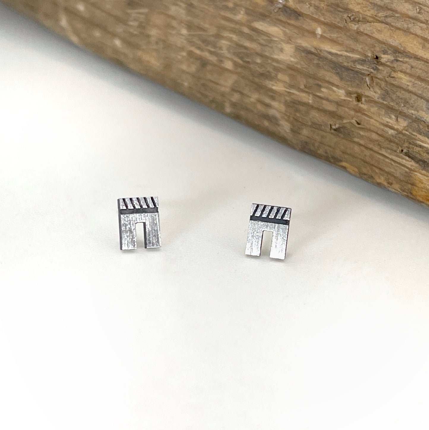Chilkat Byte - Post Earrings