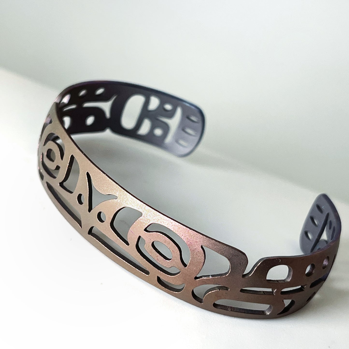 Raven Bracelet - Anodized Titanium