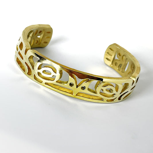 Raven Bracelet - brass