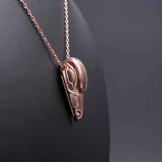 Raven Head Pendant